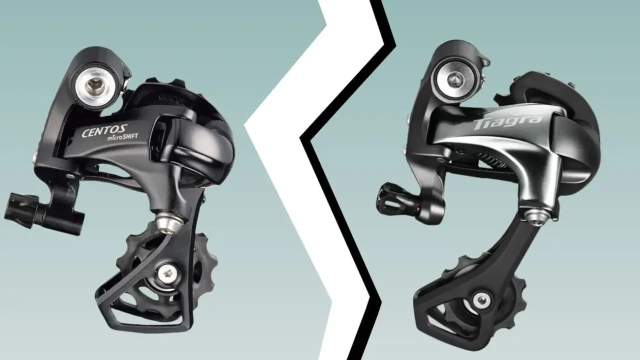 Porównanie przerzutek rowerowych: Microshift Centos vs Shimano Tiagra. Która lepsza?