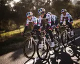 Kolarze BORA-hansgrohe w akcji podczas Giro d'Italia, skupieni na drodze, gotowi na wyzwania.