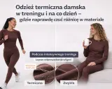 Damska odzież termiczna i termoaktywna: biegnij i odpoczywaj w komforcie. Różnica w materiale jest odczuwalna!