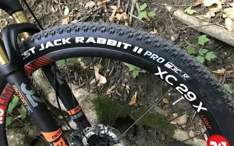 Opona CST Jack Rabbit II Pro 29x na rowerze górskim, gotowa na teren.