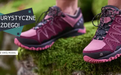 Idealne buty trekkingowe na lato – wygodne i stylowe, gotowe na każdą przygodę.