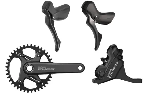 Manetki, korba i hamulec Shimano CUES. Porównanie z Deore.