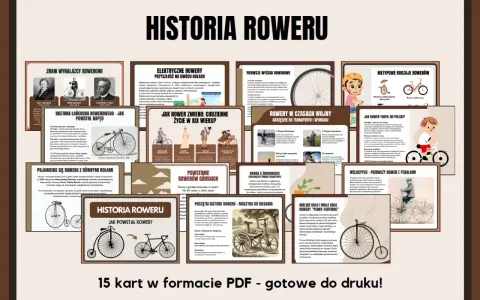 Krótka historia roweru: od wynalazków po rowery górskie i elektryczne. Poznaj ewolucję tego pojazdu.