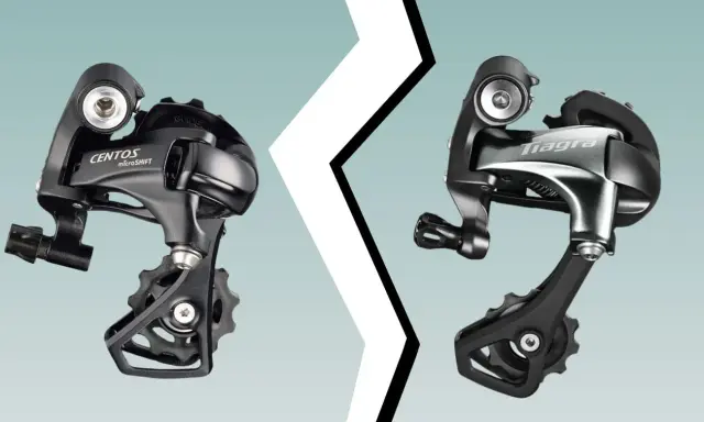 Porównanie przerzutek rowerowych: Microshift Centos vs Shimano Tiagra. Która lepsza?